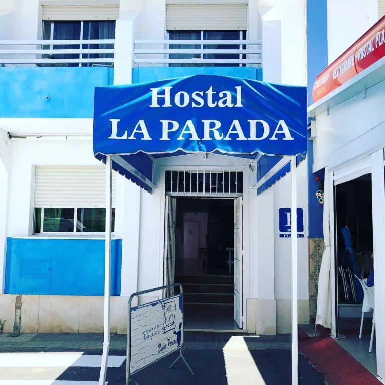 Отель Hostal La Parada Уэльва Экстерьер фото